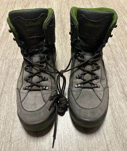 Lowa Renegade Gore-Tex GTX Mid Waterproof Olive Hiking Boots Mens 14 Vibram Sole