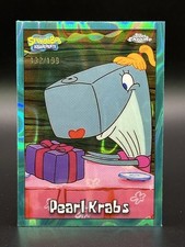 🔥2025 Topps Chrome SpongeBob Schwammkopf - Pearl Krabs /199 Nummeriert #10🔥