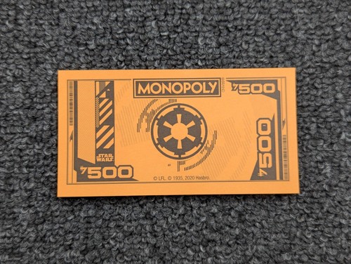 Star Wars The Mandalorian Monopoly dinero de repuesto solo completo - Imagen 2 de 8