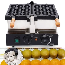 Electric Non-Stick Bubble Skewer Waffle Ball Maker Waffle Ball Maker Machine