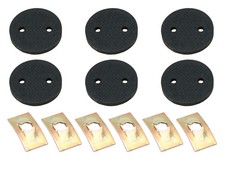 Holden Badge Clip Kit Speed Nuts + Letter Seals 48-215 FX Boot Lid trunk - FK...