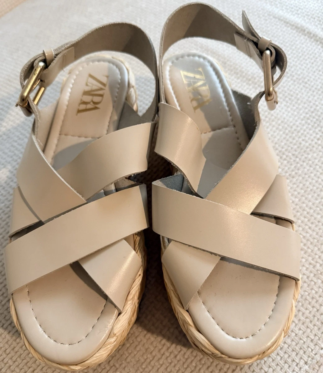 Zara Wedge Sandals for Women for sale - eBay display picture 1