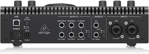 Behringer 2x2 USB Audio Interface 192kHz Compatible MIDAS Microphone Preamp Buil - Picture 5 of 6