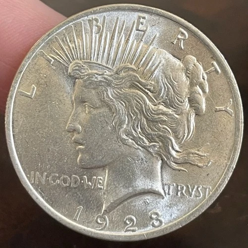 1923 P Peace Silver Dollar ~ BRILLIANT MS with BU LUSTER!! 90% Silver $1