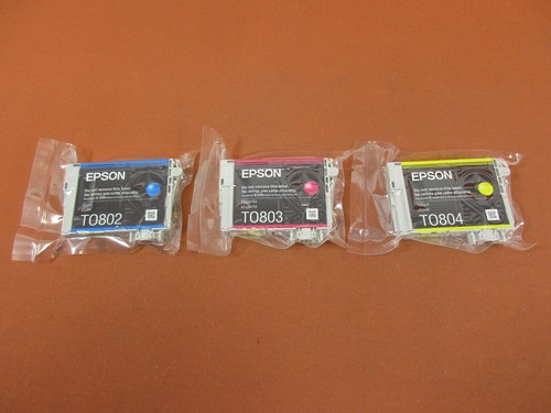 Original Epson T0802/T0803/T0804 Verschweißt ,Tintenpatrone,Epson ink cartridge - Bild 1 von 3