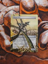 Magic the Gathering Signal Pest #2 Hand Painted Unique Custom MTG Alter