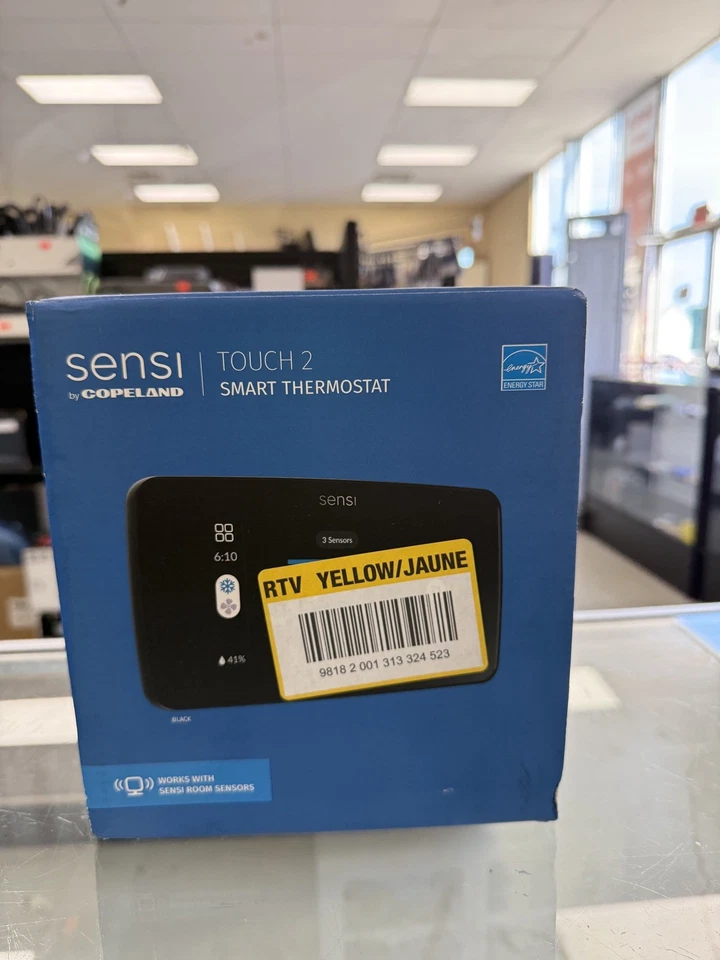 Sensi Touch 2 Smart Thermostat with Touchscreen Color Display ST76 - Image 2 of 4