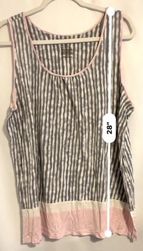 Secret Treasures Sleepwear Essentials Set Pink Gray Stretch Women’s Size XL - Picture 9 of 14