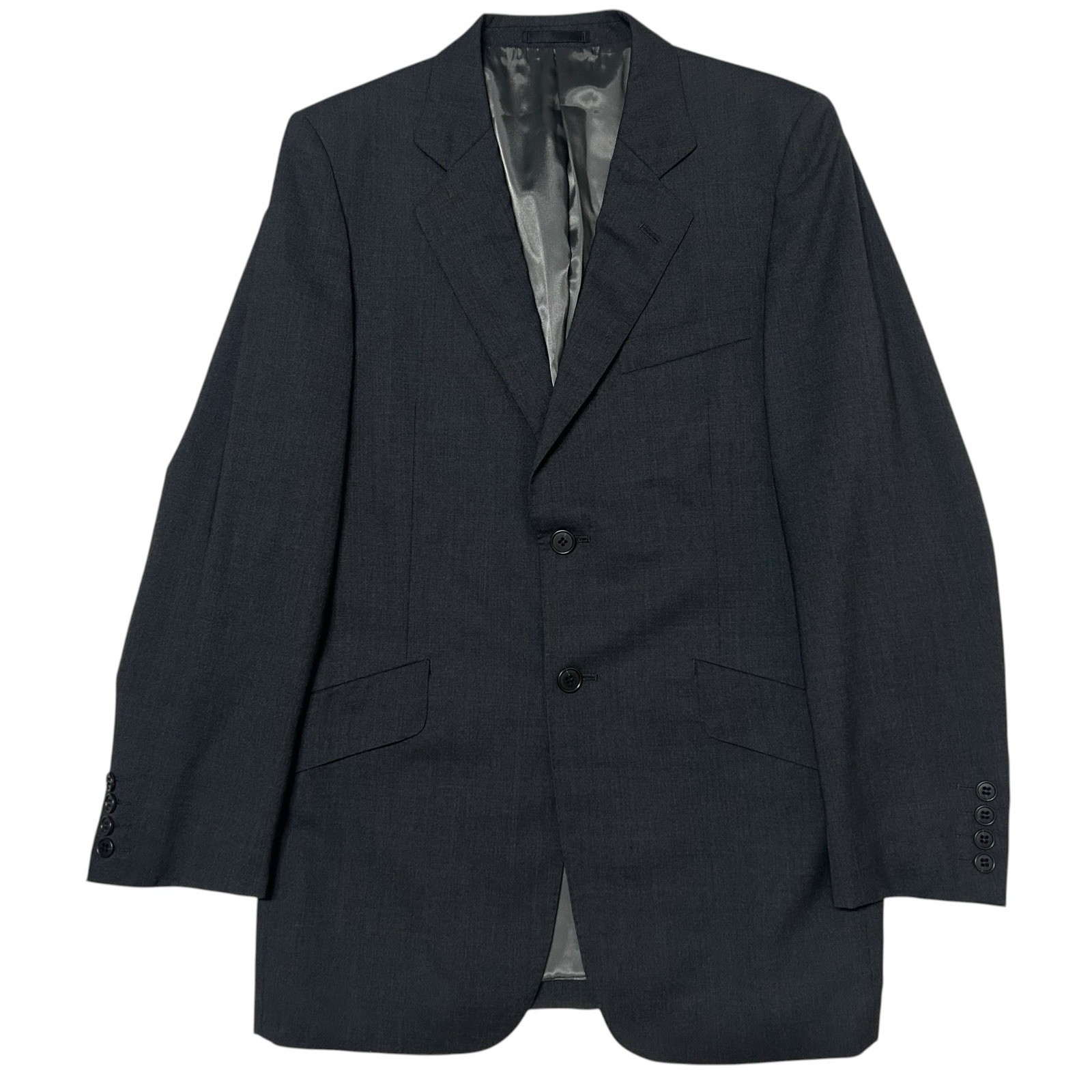 749 90s Yohji Yamamoto D'URBAN A.A.R vintage suit set up men gray archive rare image 2