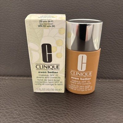 Clinique Even Better Make Up 30ml WN82 Latte Brandneu
