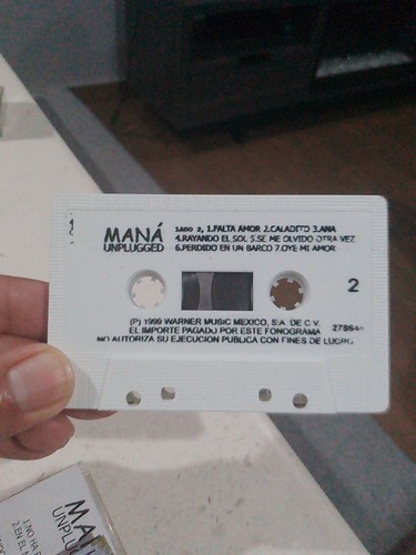 CASSETTE TAPE MANA.- MTV UNPLUGGED. - Picture 5 of 9