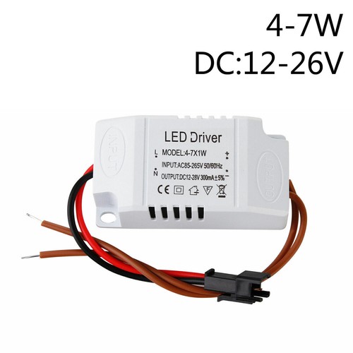 2X Led Driver 12V 24V 36v DC Trafo 3w-36w Netzteil Treiber Transformator 300ma - Picture 6 of 17