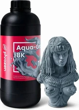 Phrozen Aqua-Gray 8K 3D Printing Resin, Designed to Showcase Highly Detailed 3D