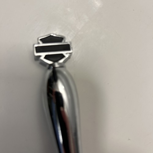 Harley-Davidson Bar & Shield ice scoop & Bottle Opener Bar Set Polished Chrome - Picture 4 of 5
