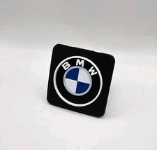BMW Black White Blue  Tow Hitch Cover/Plug/Cap for 2" Receivers