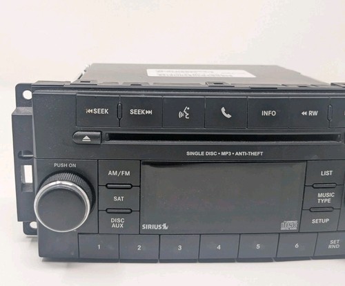 2007-2017 Chrysler Dodge Jeep Ram Radio CD MP3 AUX Receiver P05091163AC UNTESTED - Picture 3 of 8