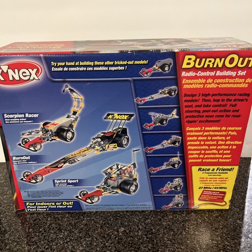 NIB K’NEX RC BurnOut Building Set 3 Models - Picture 2 of 3