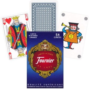 Fournier Brücke Spiel Karten Deck De Luxe Cartes A Jouer Rot 10023409