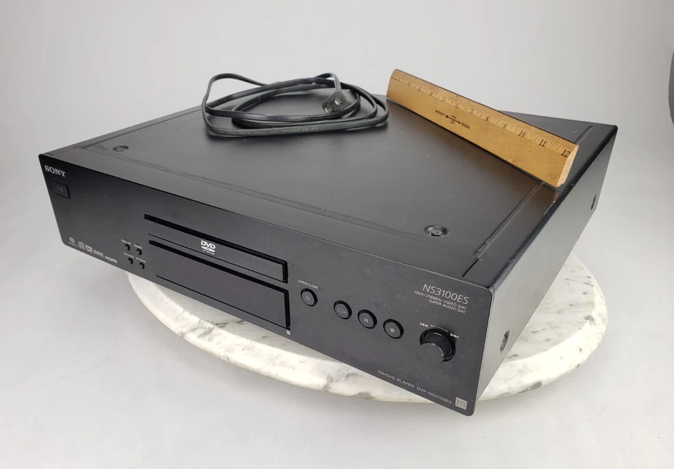 Reproductor de CD/DVD SONY NS3100ES 12 bits video súper audio DAC de colección 2005 funciona Foto 3 de 4