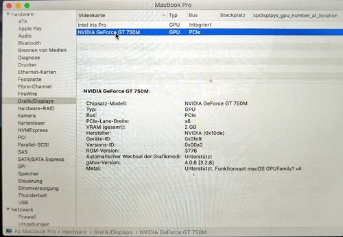 MacBook Pro 15 Late 2013 i7 2,3GHz, 512GB, 16GB, Nvidia Geforce 750M, Retina - Bild 5 von 13