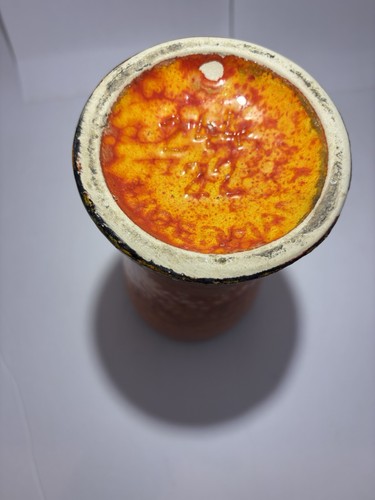 Scheurich Vintage Fat Lava 244-22 Vase MCM West Germany - Picture 8 of 10