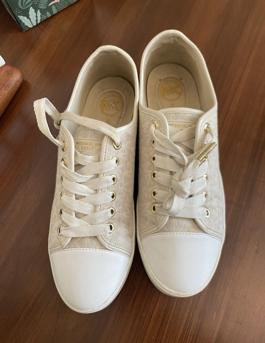 25+ Michael Kors White Athletic Shoes for Women for sale | Updated