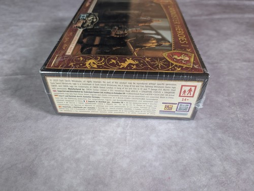 A Song of Ice & Fire: Tabletop Miniatures Game Lannister Heroes 1 Box by CMON - Picture 4 of 6