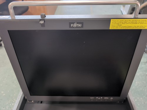 Fujitsu TFT-LCD 17" Multi-Interface Konsole Schublade SERVISSCHUBLADE FD-1100MT Lesen - Bild 2 von 15