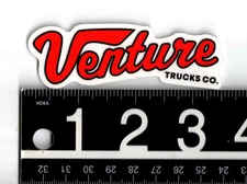 Venture Trucks Sticker 3.5 in x 1 in Multicolor Skateboard Decal