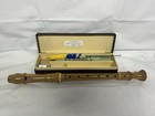 Vintage Adler Barockmeister Recorder F-Alto Maple And Ivory In Box #1941DHB