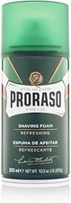 (Free Duty Tax) Proraso Shaving Foam, Refreshing and Toning, 10.3 Oz