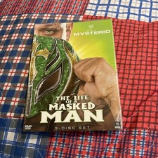 WWE: Rey Mysterio - The Life of a Masked Man (DVD, 2011, 3-Disc Set) Sealed