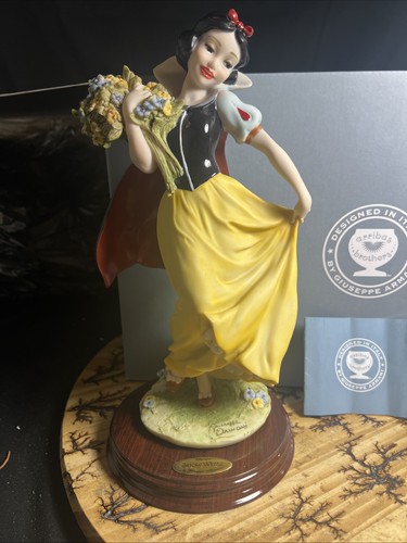 Figura Blancanieves con flores de Giuseppe Armani RARA 1529C - Imagen 13 de 14