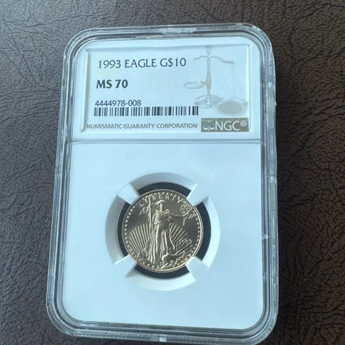 1993 American Gold Eagle 1/4 oz — photo from the most recent tracked eBay sale