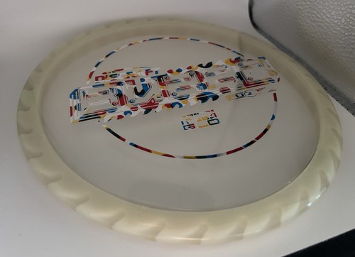 Discraft Mega Glo Fuzed Buzzz Saw Wonderbread Stamp 175-176 2025 Ledgestone - Picture 2 of 3