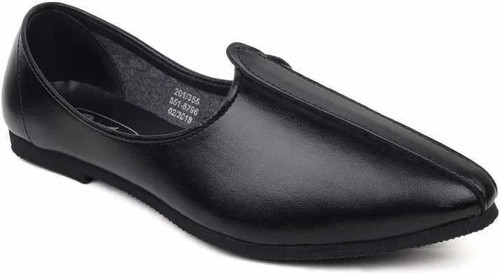 MENS INDIAN PUNJABI BATA JALSA LEATHER SHOES LOAFER BLACK BROWN FREE SHIPPING - Picture 7 of 10