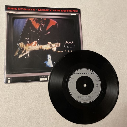 Dire Straits Money For Nothing 7" Single. 1985 - 45RPM - DSTR 10 . Ex/con - Bild 9 von 9