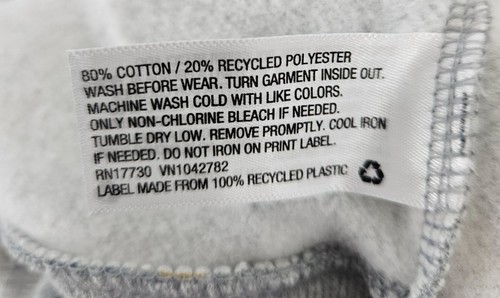 Cat & Jack Girls Printed Zip-Up Hoodie Jacket XXL (18) Gray School Play Comfort - Picture 12 of 13
