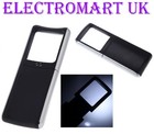 LED LIGHT UP HAND HELD MAGNIFIER MAGNIFYING GLASS INCLUDING BATTERIES