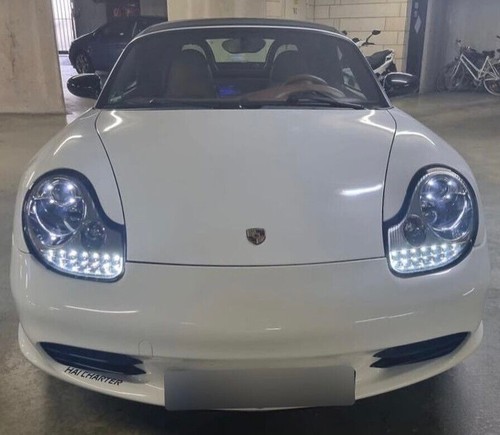 Scheinwerfer für Porsche Boxster 986 Bj 96-04 schwarz Led-Blinker Led-Standlicht - Bild 6 von 9