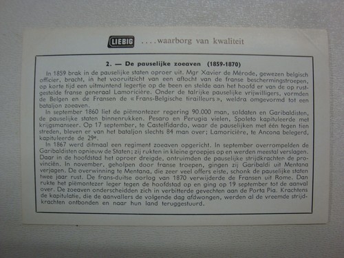 Liebig Trading Cards; 3 Sets 1960 (Peer Gynt, History Of Rumania, Belgian Army) - Picture 5 of 24