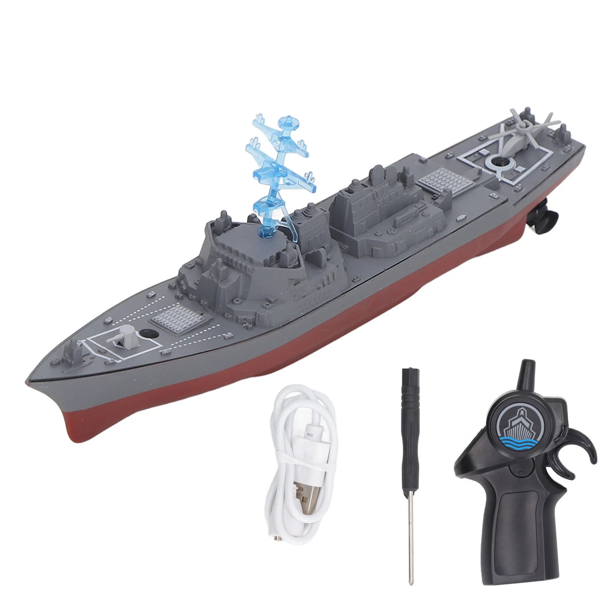 Remote control best sale warship
