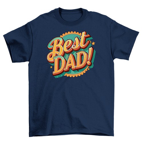 Best Dad Disc - Funny Frisbee T-shirt for The Coolest Dads! 100% cotton, Unisex - Picture 3 of 46