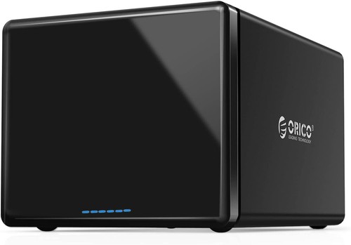 ORICO 5 Bay 3.5in USB C/USB3.0 External Hard Drive Enclosure Magnetic up tp 80TB - Picture 8 of 31