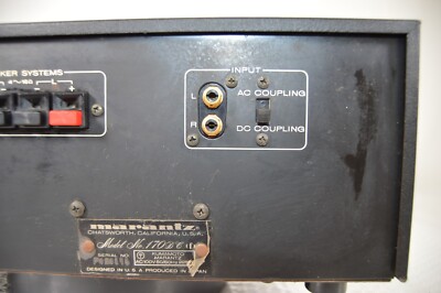 marantz マランツ ステレオパワーアンプ Model 170DC Marantz Model 170DC パワーアンプ - やっぱりセパレートアンプ