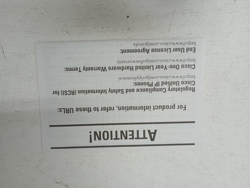 NOB Cisco CP-7945G Unified IP Phone Systems RJ-45 POE 68-3611-03 Lot x3 - Picture 17 of 23