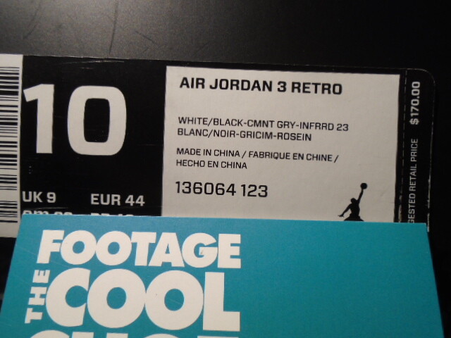 NIKE AIR JORDAN III III III 3 RETRO WHITE BLACK CEMENT GREY INFRARED 23 136064-123 OG 10 94198e NIKE AIR JORDAN III III III 3 RETRO WHITE BLACK CEMENT GREY INFRARED 23 136064-123 OG 10 94198e