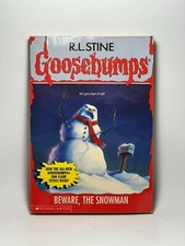 1st Print #51 Beware The Snowman Goosebumps Book RL Stine 1997 Original Vintage