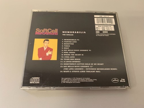 Soft Cell/Marc Almond – Memorabilia The Singles - CD © 1991 - 12"Mix: Say Hello - Picture 3 of 3