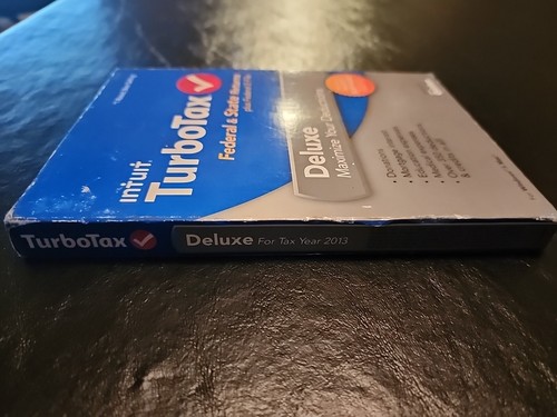TurboTax Deluxe Federal & STATE 2013 New sealed CD in original DVDcase - Picture 6 of 20